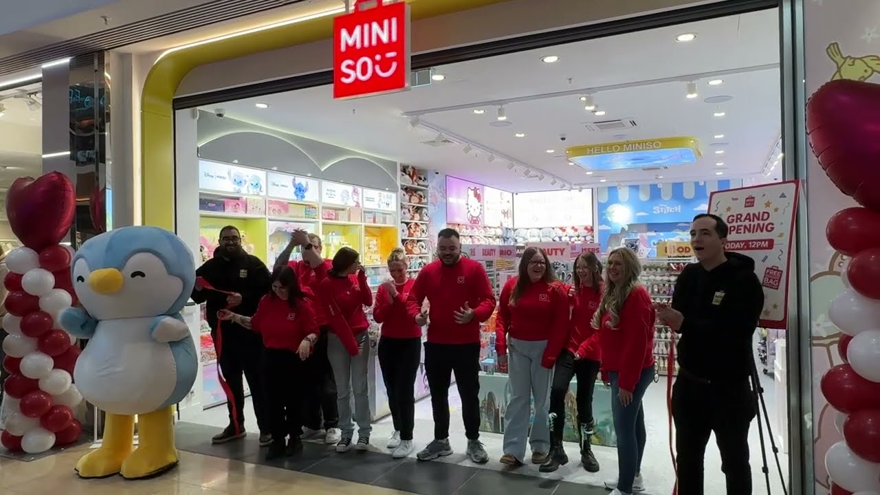 MINISO Grand Opening - Queensgate Shopping Centre [Peterborough]