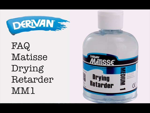 MM1  How to Extend Your Acrylic Paint Drying Time - Matisse Retarder  Medium 