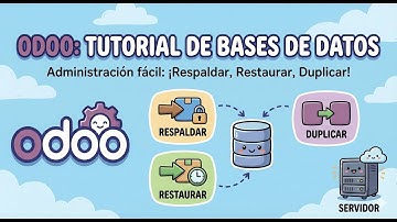 Odoo17 Odoo18 Odoo19 Administración Servidores Gestión Bases de datos desde Manager integrado