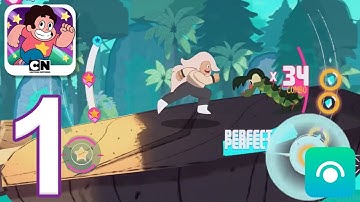 Soundtrack Attack: Steven Universe - Gameplay Walkthrough Part 1 - World 1 (iOS, Android)