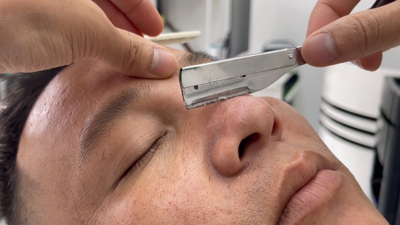 ASMR 🐸 FOR A GOOD SLEEP | SHAVING BEARDS AND DEAD SKIN FOR MAN | SHAVING ASMR EP541