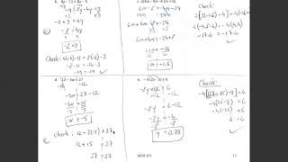 MFM1P 2 3 solving multistep equations