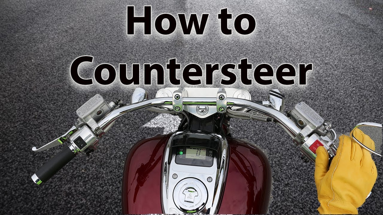 How to Countersteer a Motorcycle - YouTube