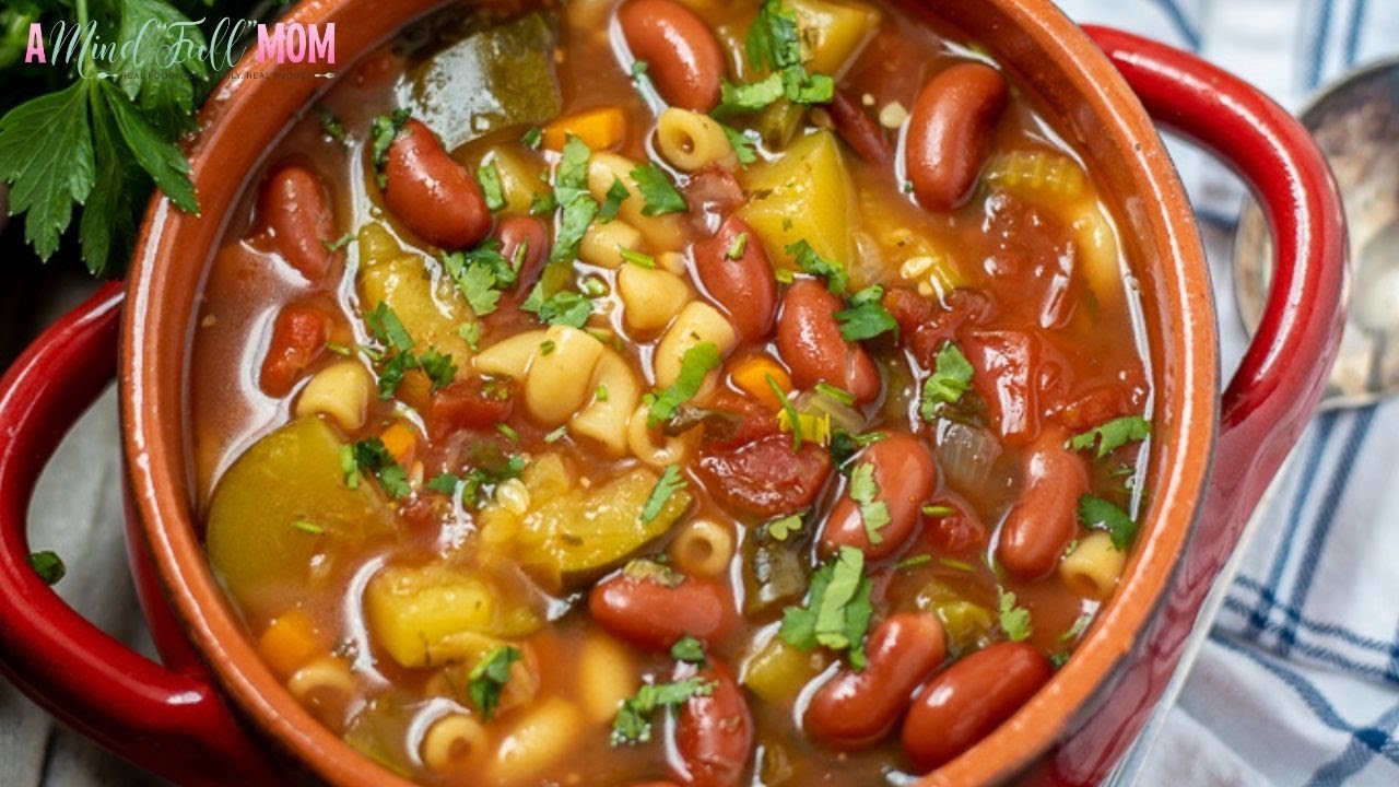 4 секрета идеального минестроне в горшочке