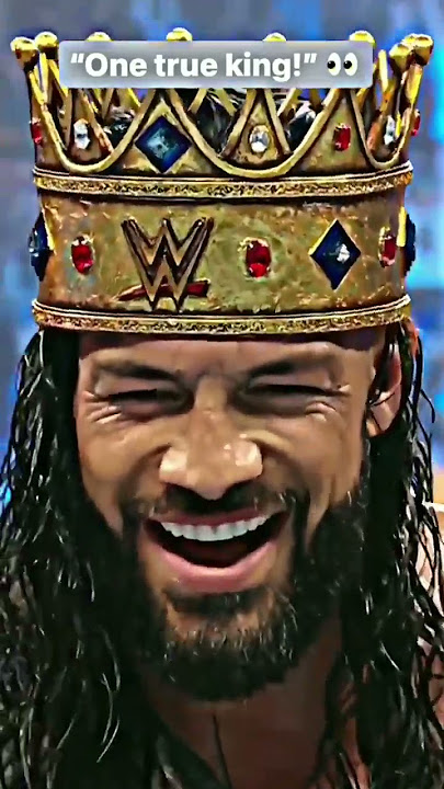 Roman reigns wears crown | the king is back #shorts #youtubeshorts