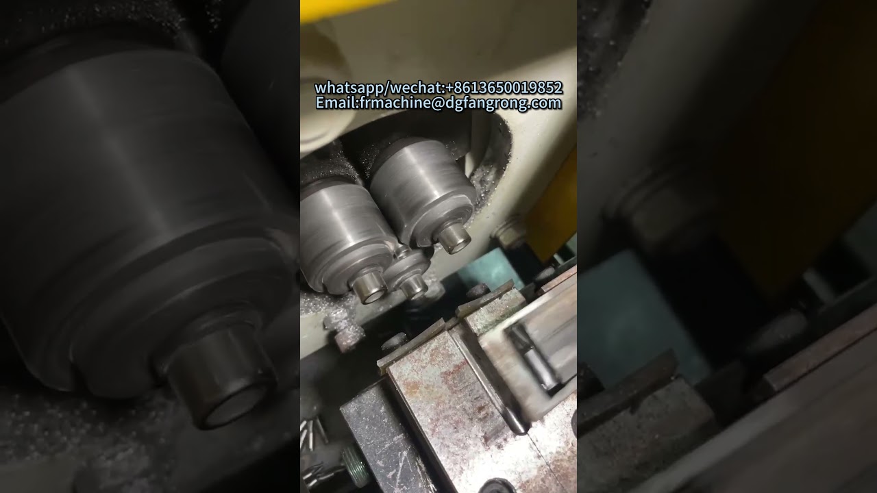 full automatic three rollers thread rolling machine 