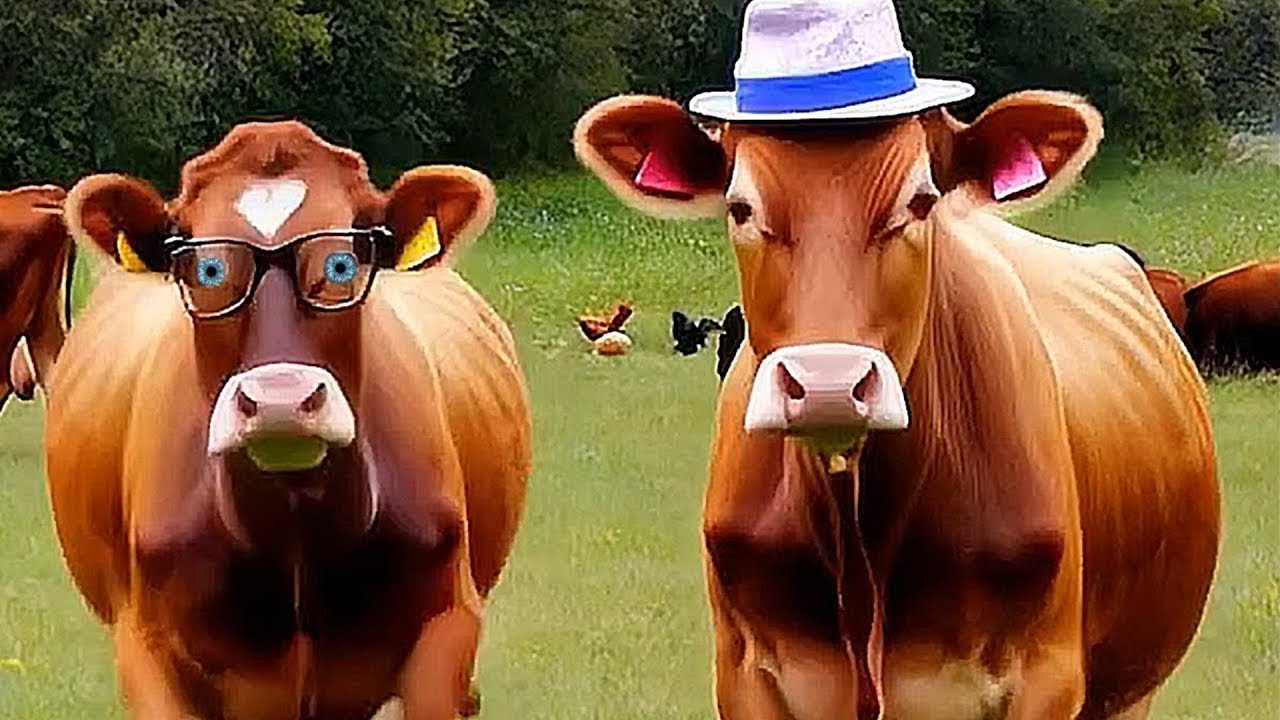 🔴LIVE -Funny Cow Dance 6 │ Funny Cow Song and Hilarious Cow Videos for Laughs! Meri Gaiya Aati Hai