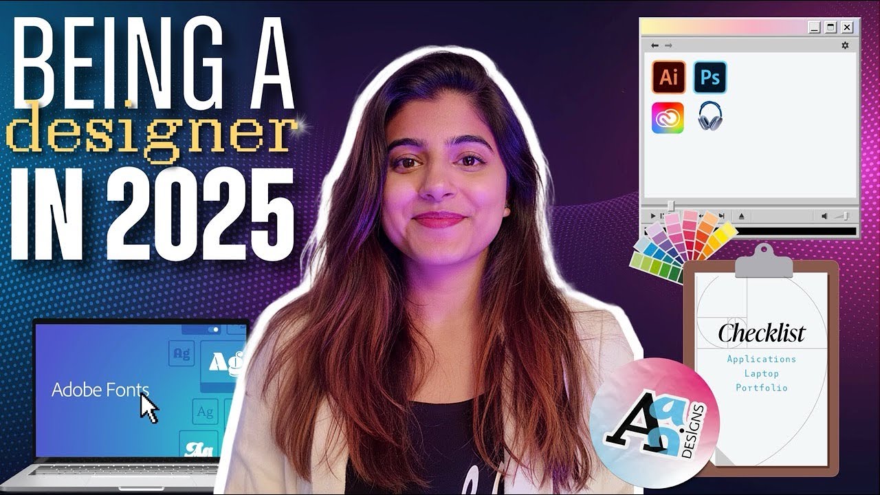 Graphic Designer 2025 Checklist ✅ | Tools & Skills You NEED to Start