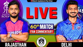 🔴IPL : Rajasthan vs Delhi, 62nd Match IPL 2026 | Live Cricket Match Today | RR vs DC Live