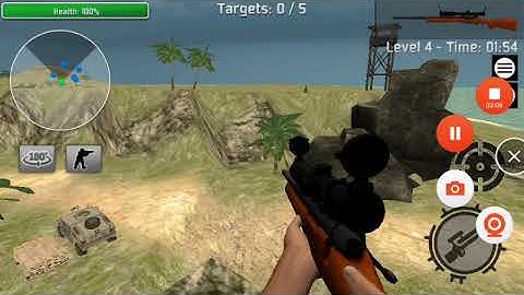 Modern sniper gun shooting game || New sniper game video