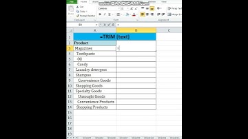 Excel Short Video | Trim Funcation | Text Se Extra Space Kese Remove Kre #shortvideo