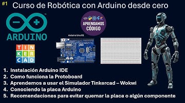 Curso de Robótica con Arduino desde Cero #1