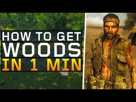 How to Unlock Woods in 1 minute! (Black Ops 4: Blackout)