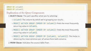 Finding the Most Common Combinations in PostgreSQL