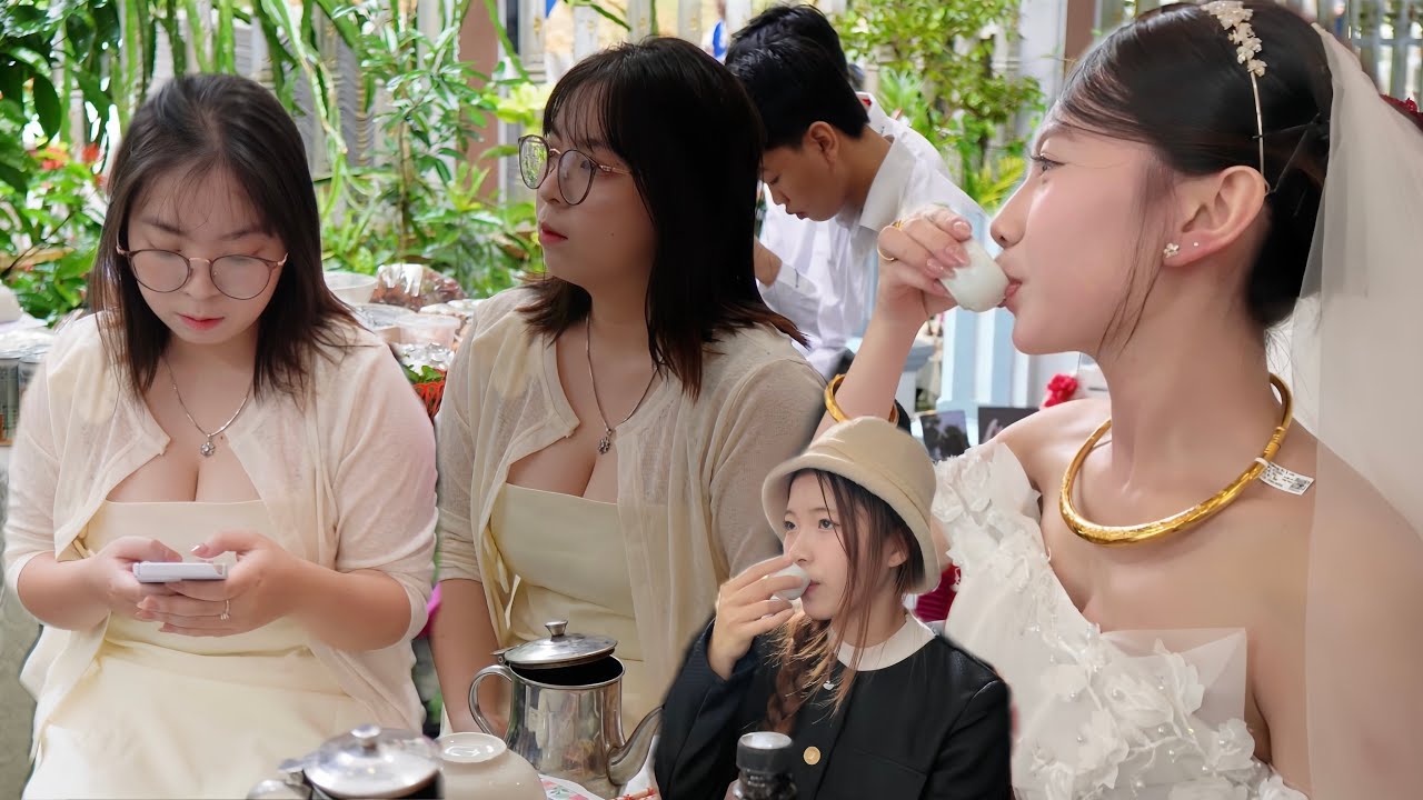 Chú Rể 2K5 Lấy Cô Dâu 2K6 Con Gái Đại Gia - Tụ Họp Toàn Cực Phẩm Gái Xinh Nọng Say Quên Đường Về…!!