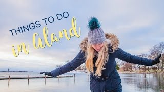 The Åland Islands, Finland In Winter