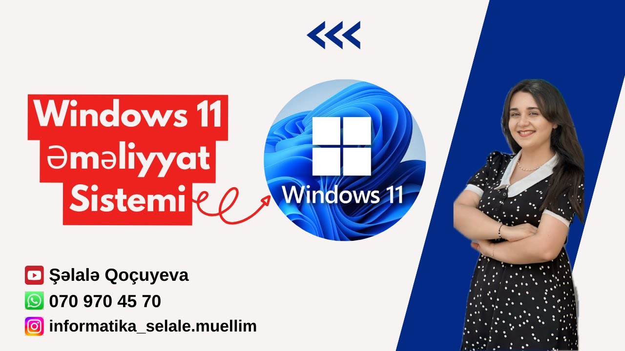 DİM #dövlətqulluğu İnformatika Yenilik | Windows 11 dərs-1 #windows11 #informatika