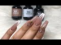Playboy Nails 🐰✨| Nail Addict LA gel polishes | Full Process | Acrylic Nails Tutorial