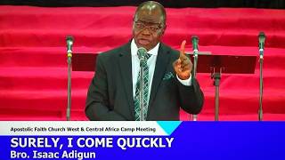 2026 Camp Meeting Devotional Service.  09- 08 - 2026. Apostolic Faith WECA