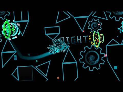 [Noclip] IMPOSSIBLE ATMOSPHERIC LEVEL | Cyan Midnight - Geometry Dash