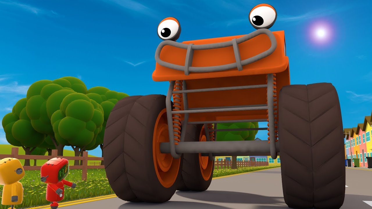 Monster Truck Song & Nursery Rhymes For Kids Trucks For Children