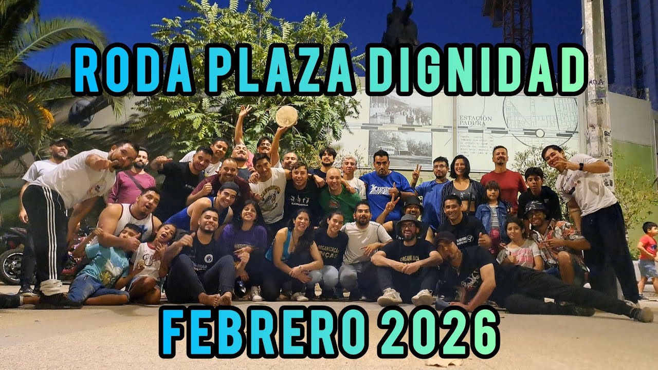 Roda Capoeira Plaza Dignidad Chile Febrero 2025 (PARTE 1)
