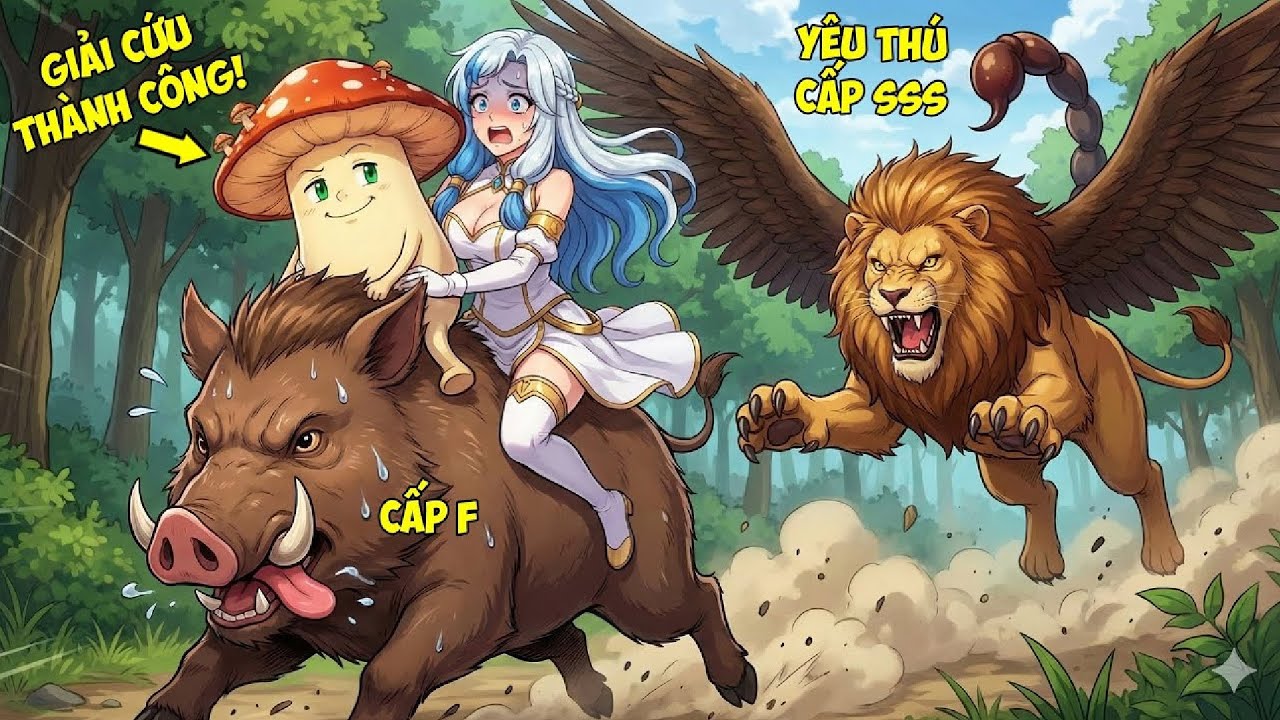 Trùng Sinh Làm Nấm, Đồng Hành Cùng Heo Con | Review Manhwa