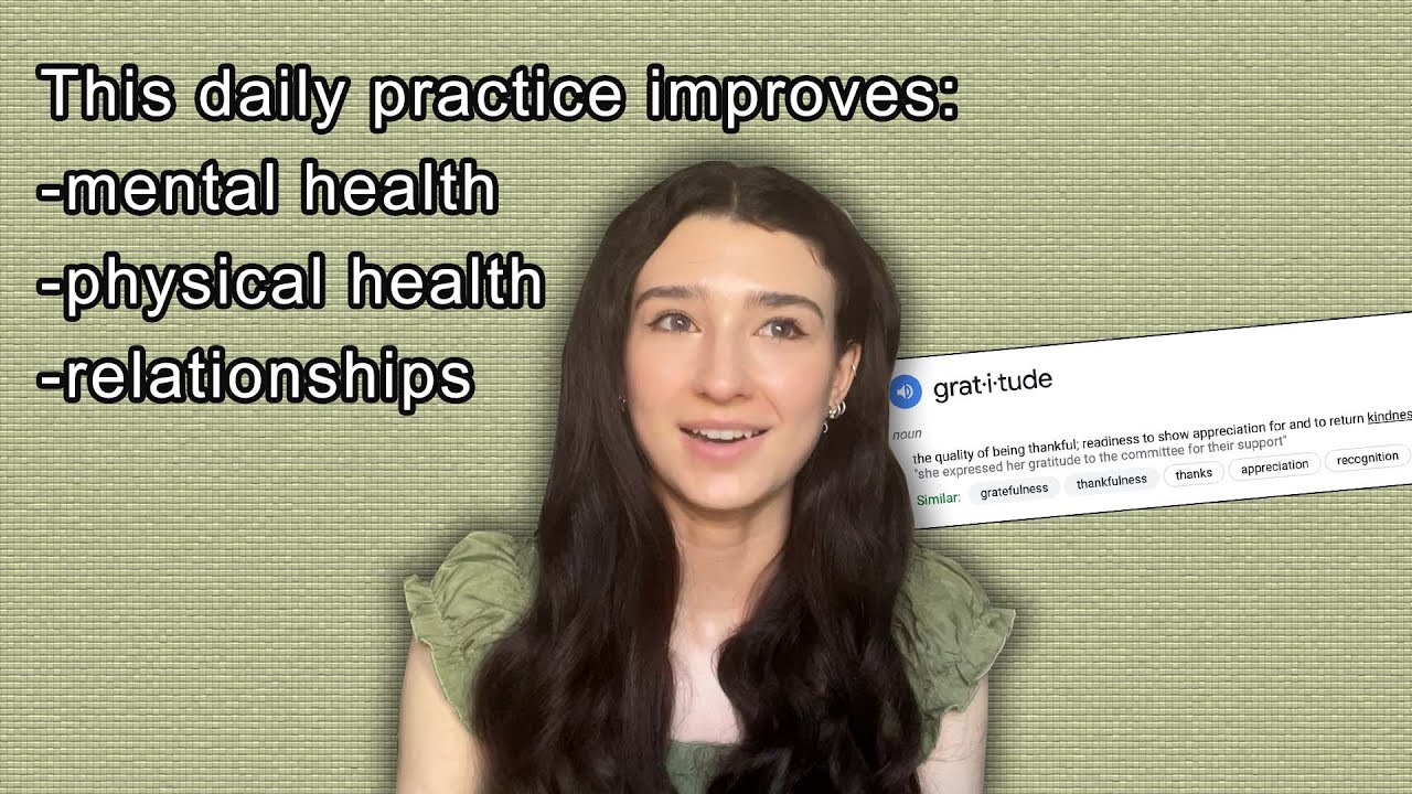 How this simple habit can change your life - YouTube