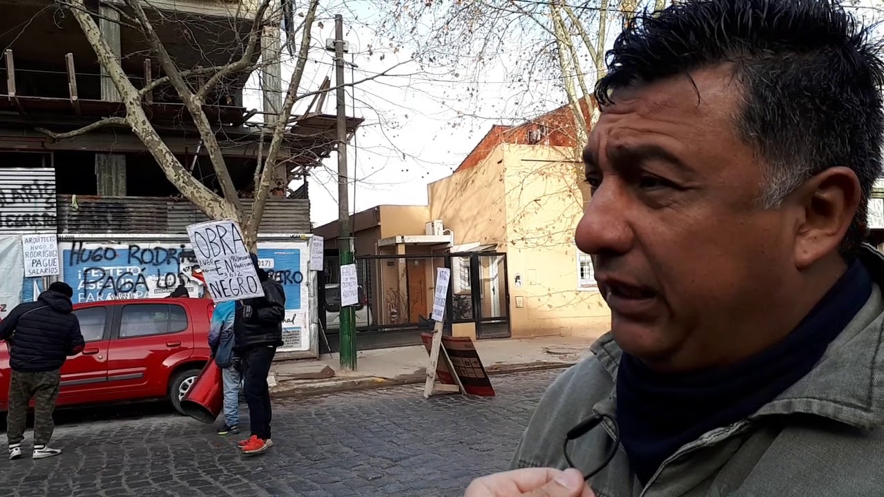 #Adrogué reclamo Sitraic en torno a obra de construcción 16/06/2018 camera iphone 8 plus apk