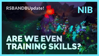 Are we training RuneScape skills without training them?