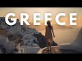 Relaxing Tour of Greece - Beautiful Scenery and Relaxing Music | 4K HDR