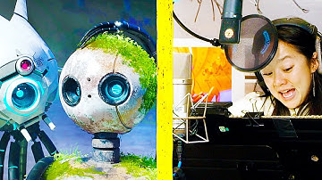 THE WILD ROBOT Voice Cast B-Roll - Behind The Scenes (2024)