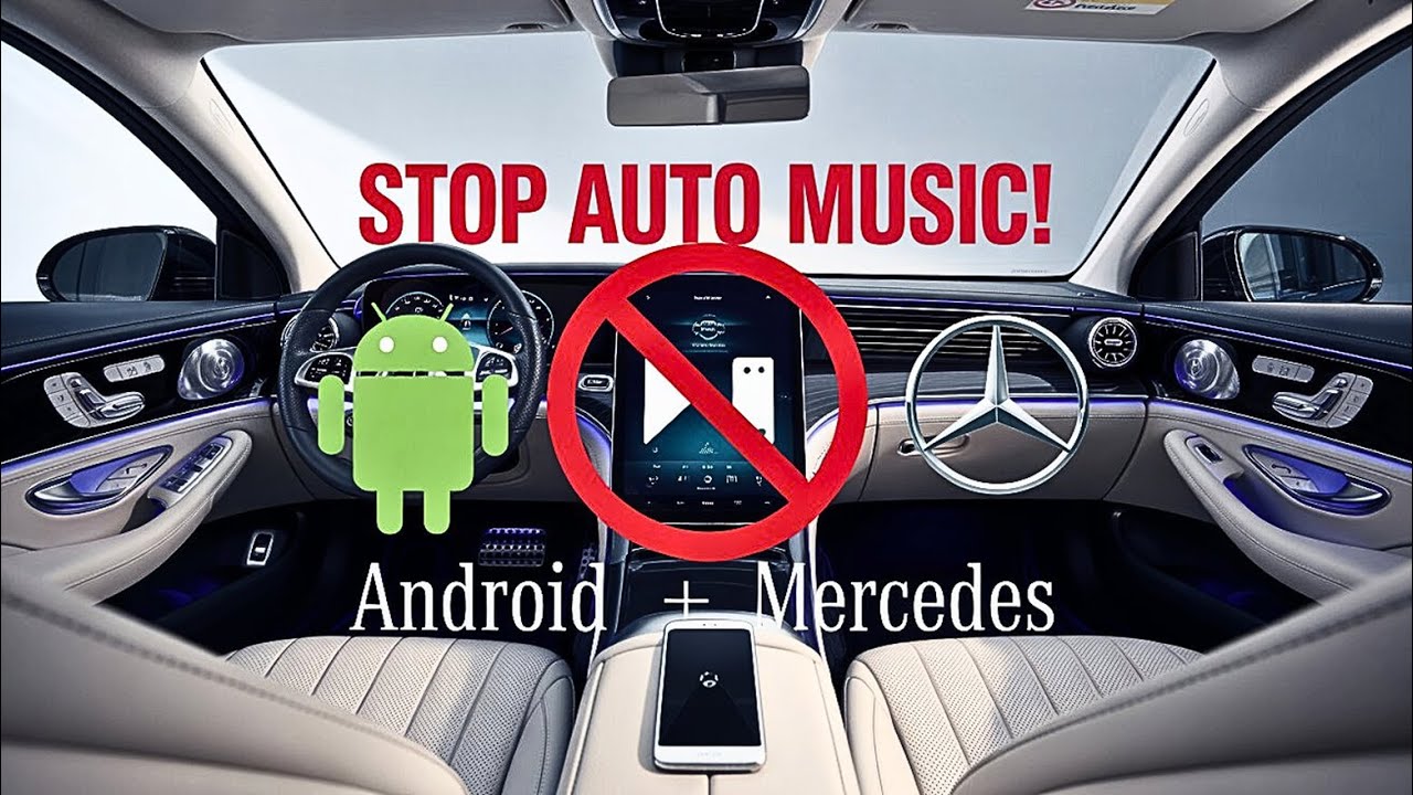 ⁣How to Turn OFF Auto Play Music in Your Mercedes 🚗📱#mercedesbenz #playmusic
