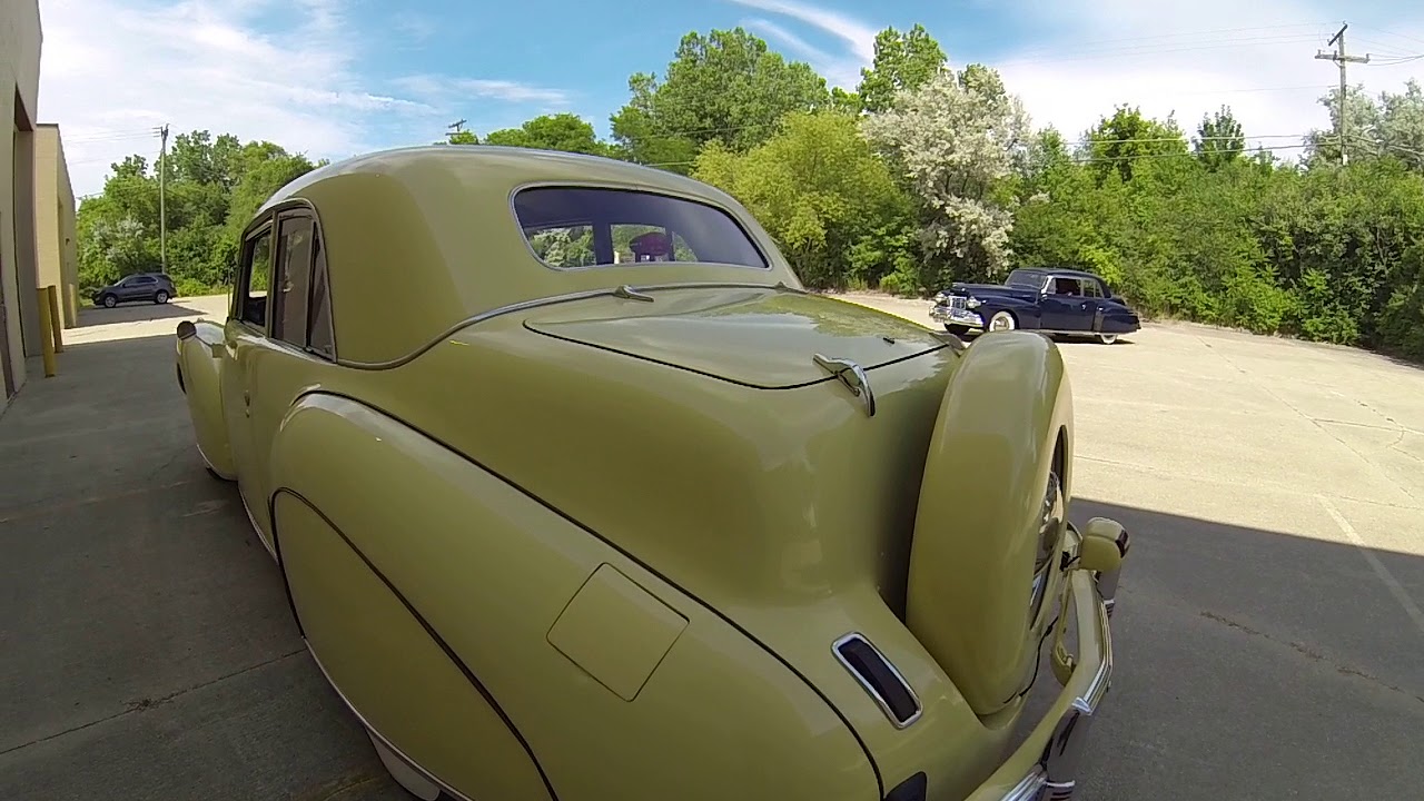 1941 Lincoln Continental, 12 Cylinder, 2 door coupe