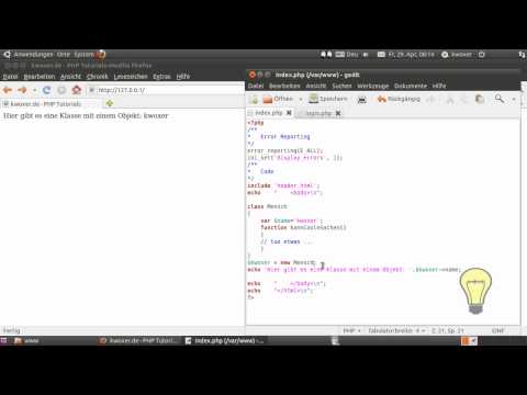OOP Einführung - (PHP 1-023)