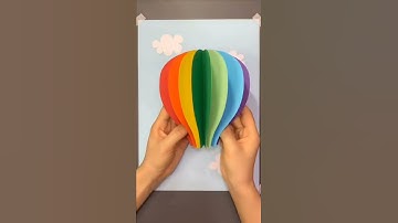 3d hot air balloon | make this | DIYideas |