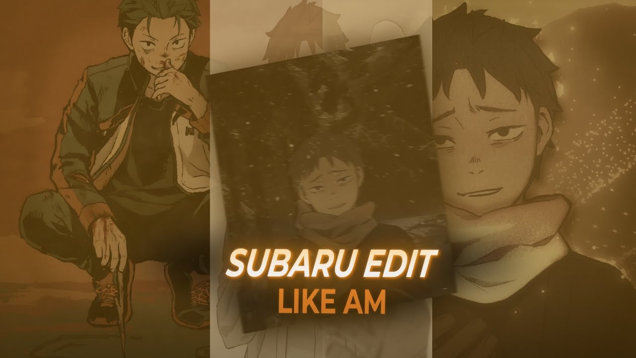 Subaru natsuki editing pack in alight motion, 