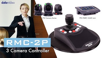 【Official】Precise PTZ Camera Control with Datavideo RMC-2P 3-Channel Camera Controller