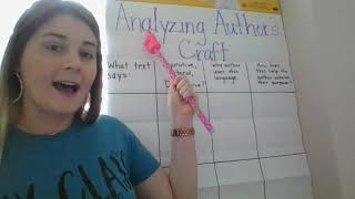 Analyzing Author's Craft