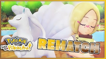 MINA REMATCH ,  POST GAME - POKEMON LETS GO PIKACHU\EEVEE