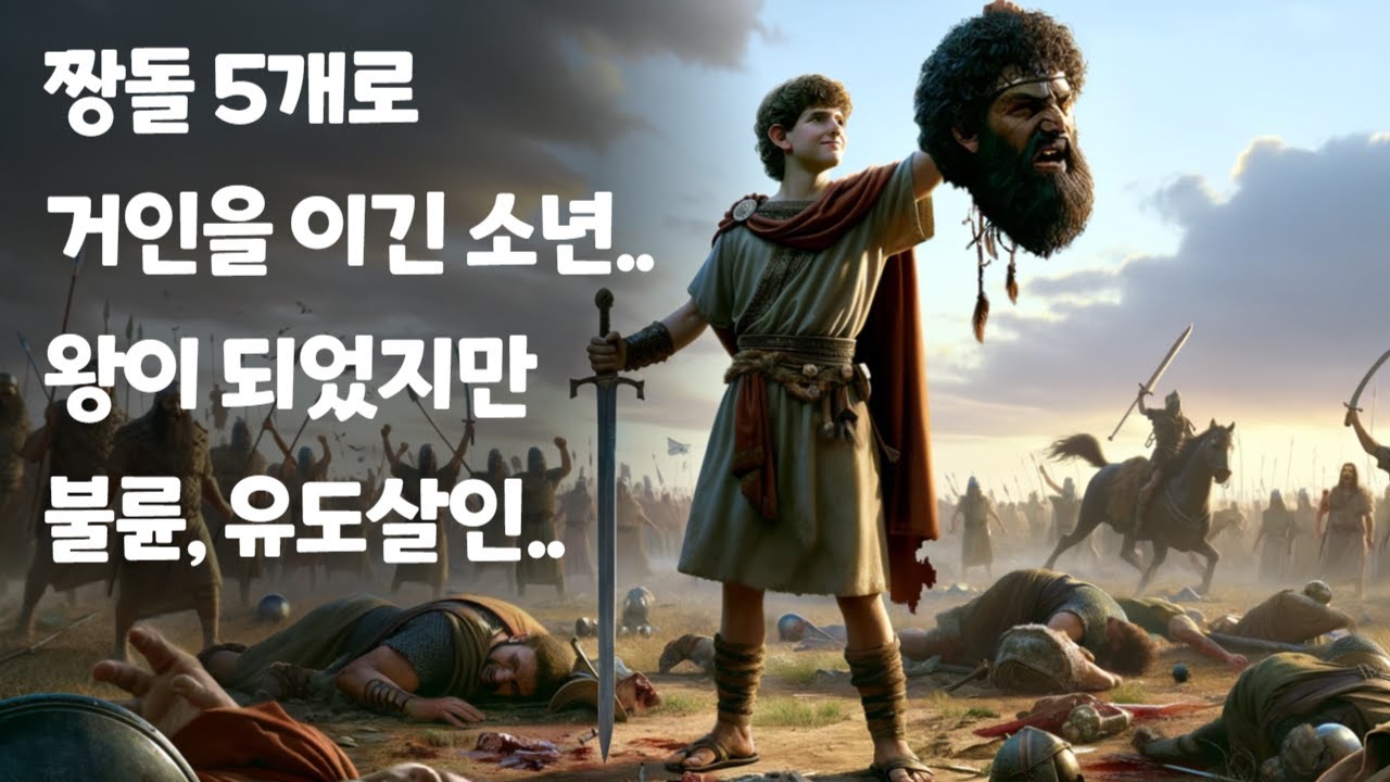 그는 도대체 어떤 인물인가? 후대의 갈리는 평가 [재밌는 성경이야기] -다윗 편 - YouTube