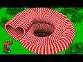 En TUNEL de TNT Más Raro que Encontre en Minecraft