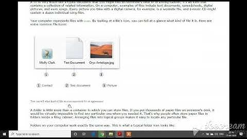 Class 5 - Computers - Chapter1a - File and Folder