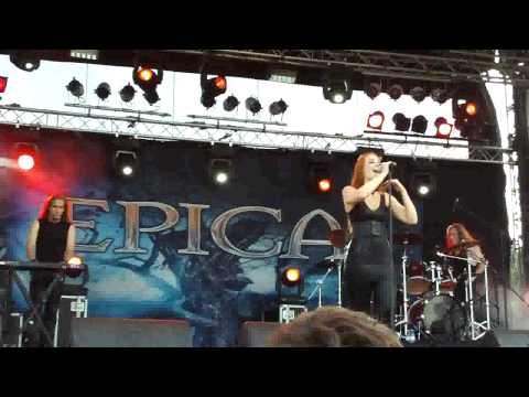 Epica live at Vagos Open Air '09 part 6 - Solitary Ground