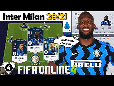 Xây Dựng & Trải Nghiệm Đội Hình " INTER MILAN " Vô Địch Serie A Mùa 2020/21 Xuất Sắc Nhất By ILF