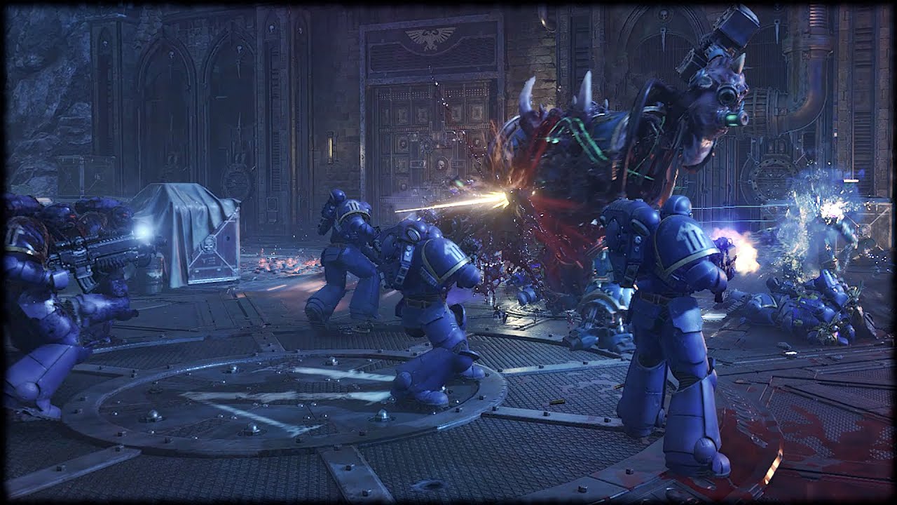 Space Marine 2 - Space Marines VS Cultists - NPC Wars - YouTube