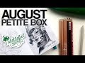 August Petite Palletteful Packs Unboxing & Demo with Monique Renee | SO MANY PENCILS!