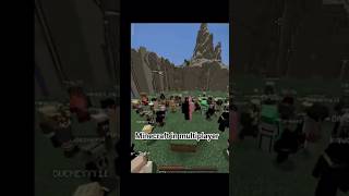 Minecraft in multiplayer in singleplayer 🤫🤯