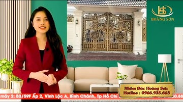 Nhôm Đúc Hoàng Sơn - Cổng Nhôm Đúc Cho Nhà Đẹp