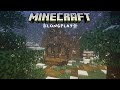 Minecraft Longplay - Snowy Survival, Mining, Building a Starter Cabin (No Commentary)